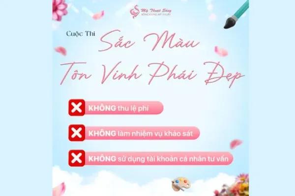 CẢNH BÁO GIẢ MẠO CUỘC THI VẼ TRANH “SẮC MÀU TÔN VINH PHÁI ĐẸP”