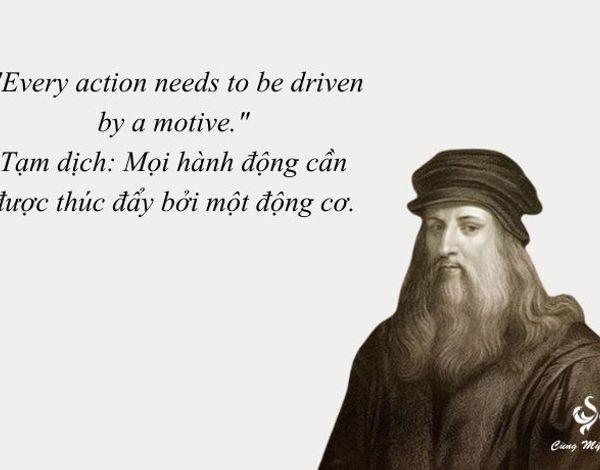 Những câu nói hay của Leonardo da Vinci sâu sắc và ý nghĩa