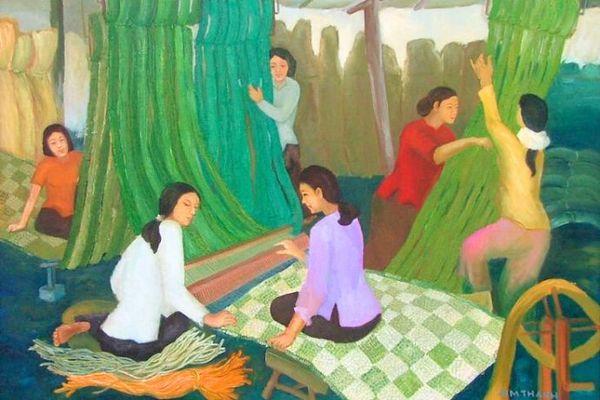 20+ Tranh Vẽ Làng Nghề Truyền Thống Việt Nam Ấn Tượng