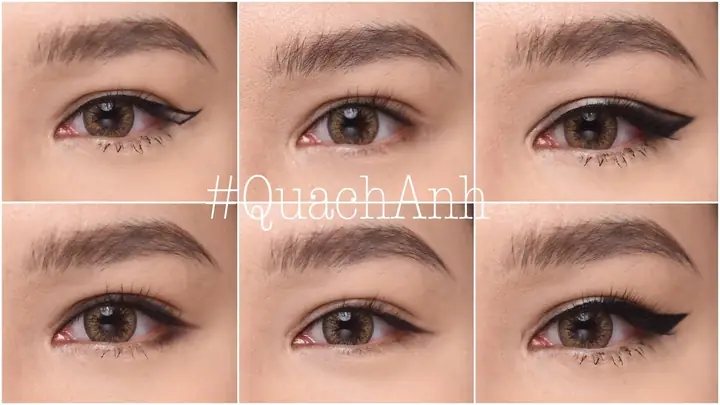 Các Cách Vẽ Eyeliner