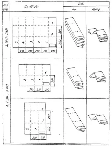 Cách Gấp Bản Vẽ