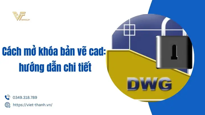 Cách Khóa Bản Vẽ Cad