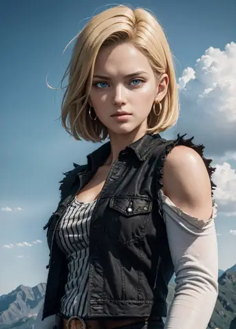 Cách Vẽ Android 18