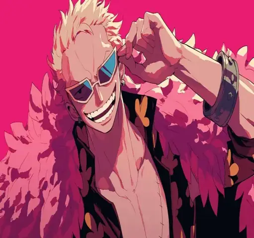 Cách Vẽ Anime Doflamingo