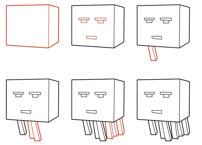 Cách Vẽ Anime Minecraft Cách Vẽ Anime Minecraft