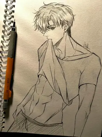 Cách Vẽ Anime Nam