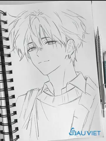 Cách Vẽ Anime Nam