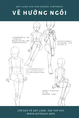 Cách Vẽ Anime Ngồi