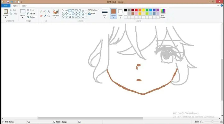 Cách Vẽ Anime Trên Paint Cách Vẽ Anime Trên Paint