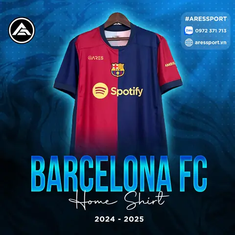 Cách Vẽ Áo Barca