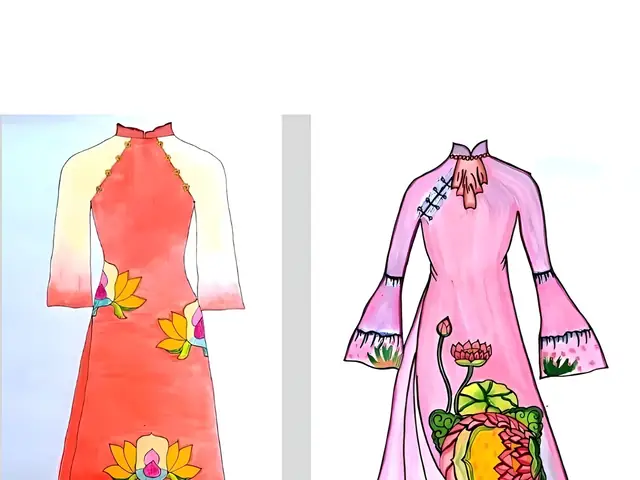 Cách Vẽ Áo Dài Nữ
