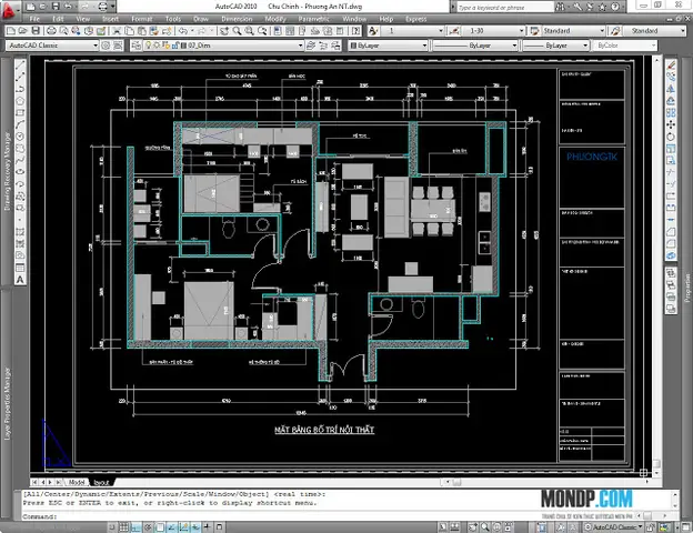 Cách Vẽ Autocad 2010