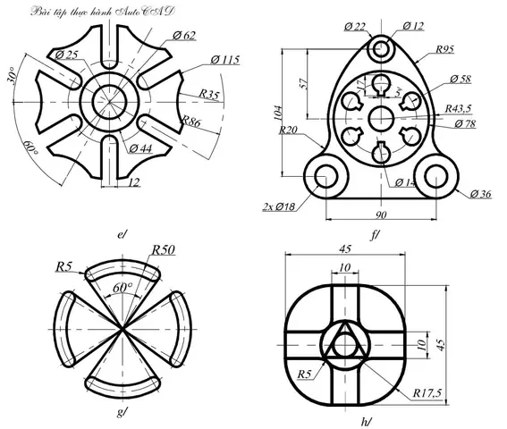 Cách Vẽ Autocad 2d Cách Vẽ Autocad 2d