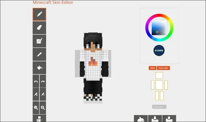Cách Vẽ Avatar Minecraft