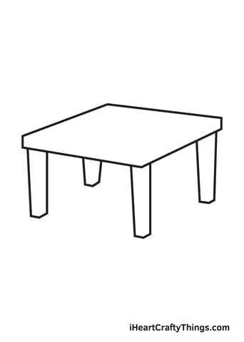 Cách Vẽ Bàn Ăn Cách Vẽ Bàn Ăn