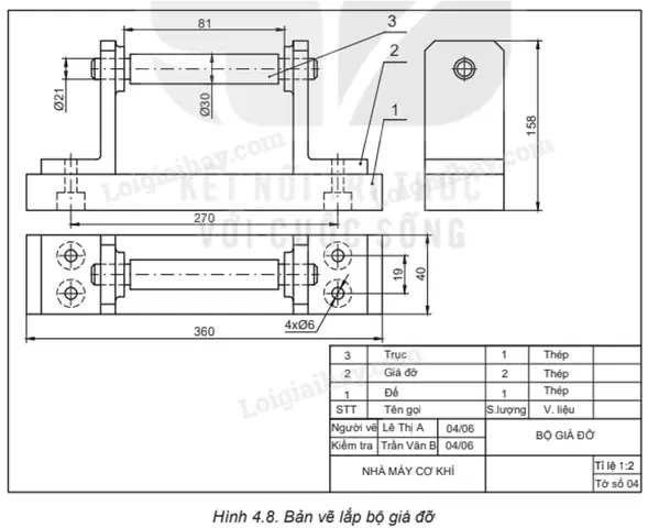 Cách Vẽ Bản Vẽ Lắp Cách Vẽ Bản Vẽ Lắp