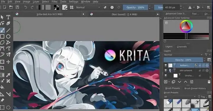 Cách Vẽ Bằng Krita
