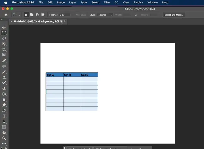 Cách Vẽ Bảng Trong Photoshop Cách Vẽ Bảng Trong Photoshop