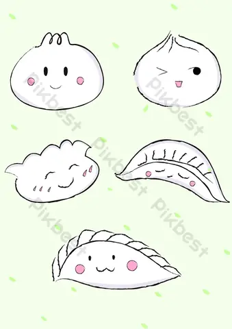 Cách Vẽ Bánh Bao Cách Vẽ Bánh Bao
