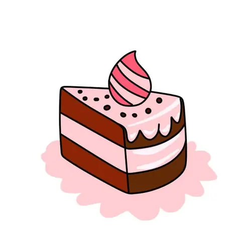 Cách Vẽ Bánh Gato Cách Vẽ Bánh Gato