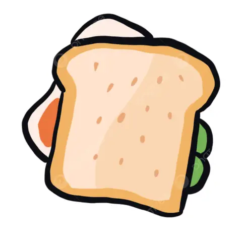 Cách Vẽ Bánh Mì Sandwich