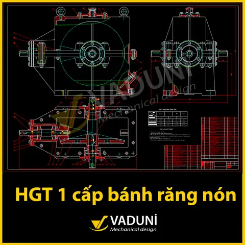 Cách Vẽ Bánh Răng Côn