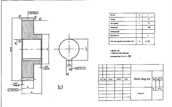 Cách Vẽ Bánh Răng Nghiêng Cách Vẽ Bánh Răng Nghiêng