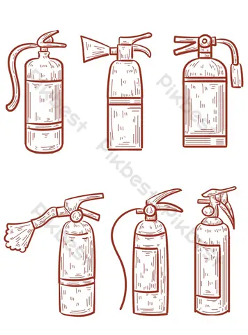Cách Vẽ Bình Chữa Cháy