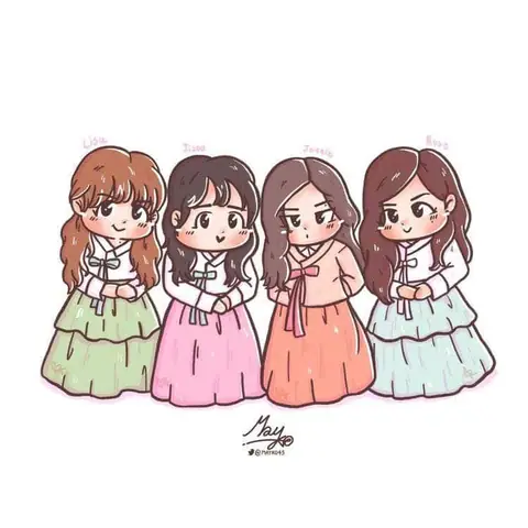 Cách Vẽ Blackpink Chibi