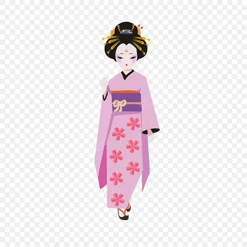 Cách Vẽ Bộ Kimono
