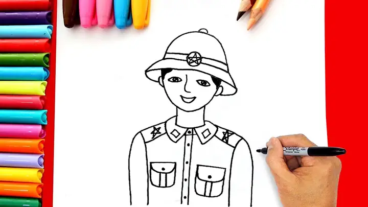 Cách Vẽ Bô Ni