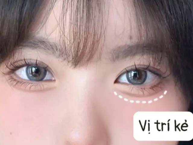 Cách Vẽ Bọng Mắt