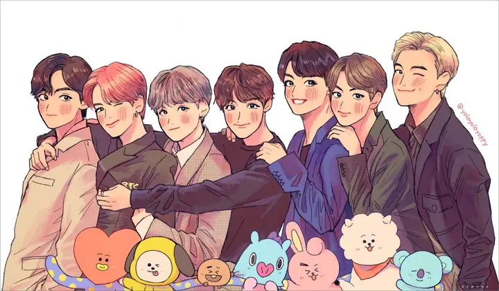 Cách Vẽ Bts Chibi Cách Vẽ Bts Chibi