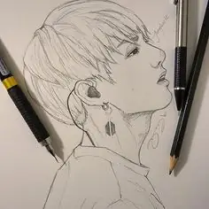 Cách Vẽ Bts Đơn Giản