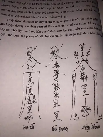 Cách Vẽ Bùa Mao Sơn