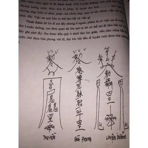 Cách Vẽ Bùa Mao Sơn
