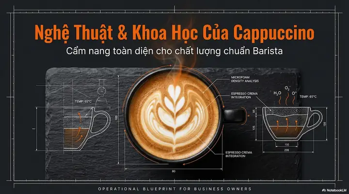 Cách Vẽ Cafe Capuchino
