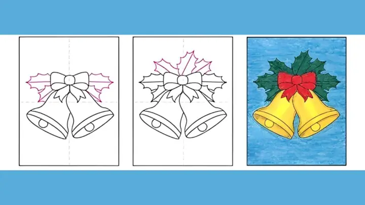 Cách Vẽ Cái Chuông Noel