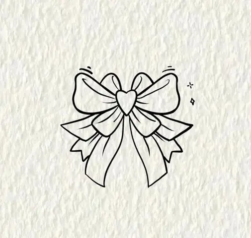 Cách Vẽ Cái Nơ