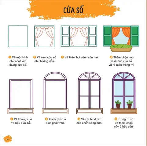 Cách Vẽ Cánh Cửa Cách Vẽ Cánh Cửa