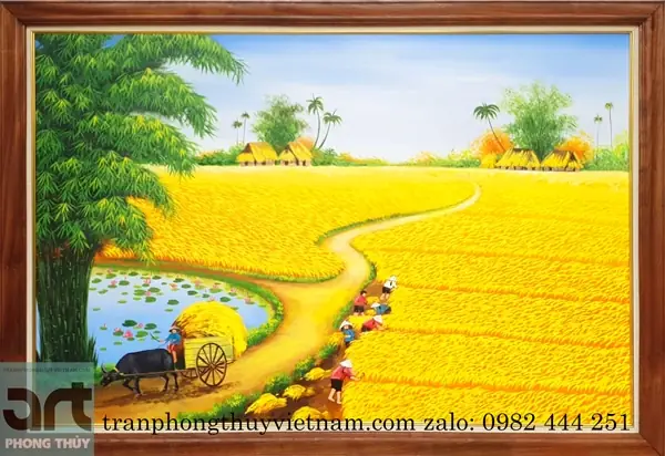 Cách Vẽ Cánh Đồng Lúa Cách Vẽ Cánh Đồng Lúa