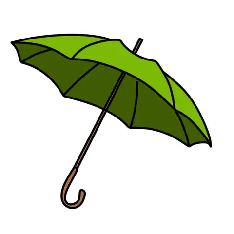 Cách Vẽ Cây Dù Cách Vẽ Cây Dù