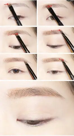 Cách Vẽ Chân Mày Ngang Cách Vẽ Chân Mày Ngang