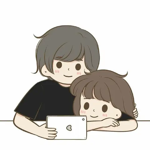 Cách Vẽ Chibi Couple