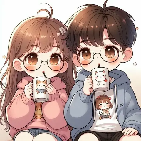 Cách Vẽ Chibi Couple