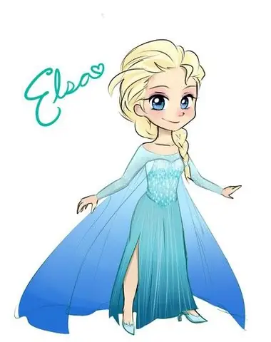 Cách Vẽ Chibi Elsa Cách Vẽ Chibi Elsa