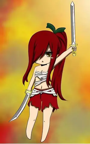 Cách Vẽ Chibi Erza