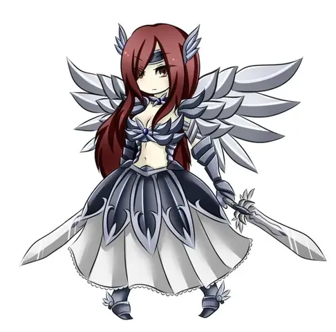 Cách Vẽ Chibi Erza