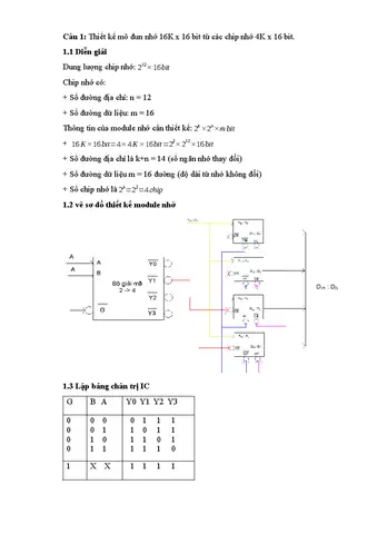 Cách Vẽ Chip Nhớ