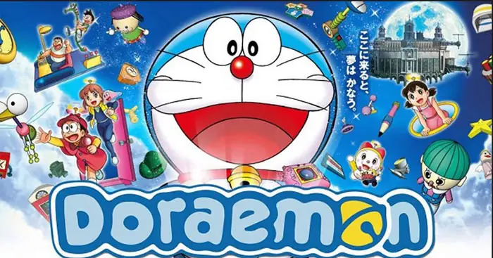 Cách Vẽ Chữ Doraemon